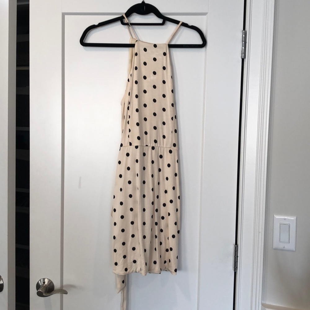 XRevolve RYA Dress Ivory Polka Dot - Picture 4 of 4
